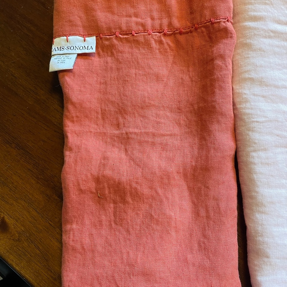 Williams Sonoma Linen Table Runners